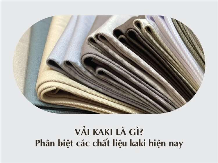 Vải kaki 100 cotton